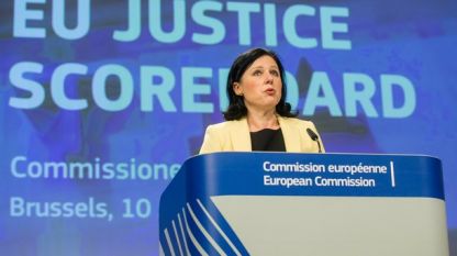 ЕU Commissioner for Justice Vera Jourova