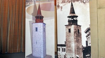В Хасково откриват възстановената часовникова кула