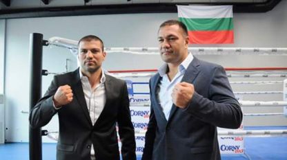 Кубрат (вдясно) и Тервел Пулеви могат да участват заедно в боксова гала.