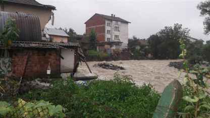 Реката в Берковица нанесе щети в планинския град