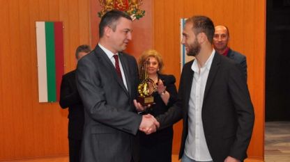 Михаил Венков е Футболист №1 на Варна за 2014-а година