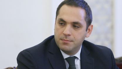Minister of Economy Emil Karanikolov