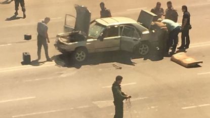 Проверка на кола, използвана при една от атаките в Чечня.