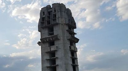 Недовършената кула в Шумен