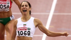 Wanja Stambolowa hat auf der Leichtathletik-Hallen-WM in Doha die Bronzemedaille im 400- Meter-Lauf gewonnen