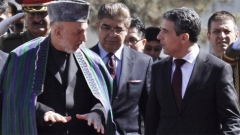 Beide Staatschefs unterhielten sich über gemeinsame Initiativen, die den Aufbau des demokratischen Staates in Afghanistan unterstützen sollen.