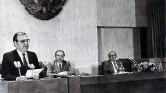 Das Plenum des Zentralkomitees der Bulgarischen Kommunistischen Partei am 10. November 1989