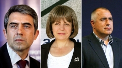Bauminister Rossen Plewneliew (l.) ist der beliebteste Politiker in Bulgarien, gefolgt von Oberbürgermeisterin von Sofia Jordanka Fandukowa und Premierminister Bojko Borissow.