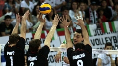 Die bulgarischen Volleyball-Herren scheiterten im Halbfinale des Olympia-Qualifikationsturniers in Sofia an Deutschland mit 1:3.