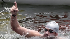 Petar Stojtschew gewann den EM-Titel im Freiwasserschwimmen über 25 Kilometer.