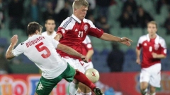 Das Spiel zwischen Bulgarien und Dänemark in Sofia endete mit einem 1:1.