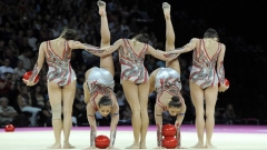 Im World-Cup-Turnier im italienischen Pesaro gewannen die bulgarischen Gymnastinnen im Mehrkampf Silber.