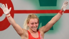 Bojanka Kostowa triumphierte in der Gewichtsklasse bis 53kg bei den 1. Youth Olympic Games in Singapur