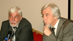 Ο υφυγητής Λεάνταρ Λίτοφ και καθηγητής Ρολφ Χόγιερ