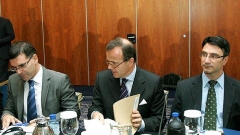 Ανάμεσα στους συμμετέχοντες ήταν ο υπουργός Οικονομικών, Συμεών Ντιάνκοφ, Αλέξης Μπρόουνς και ο υπουργός Οικονομίας και Ενέργειας, Τράιτσο Τράικοφ