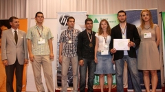 Η ομάδα φοιτητών NSolution του Πανεπιστημίου της Σόφιας, η οποία επεξεργάζεται εφαρμογές για smartphones, πήρε το βραβείο για «Καλύτερη φοιτητική εταιρεία»