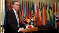 Ο υπουργός Εξωτερικών, Νικολάι Μλαντένοφ