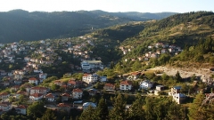 Άποψη από το χωριό Μομτσίλοβτσι στη Ροδόπ