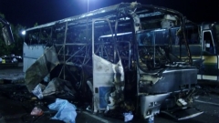 Το μοιραίο λεωφορείο που έγινε στόχος της βομβιστικής επίθεσης