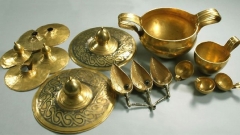 Χρυσά αντικείμενα από τον θσηαυρό του Βαλτσιτράν, βορειοκεντρικής Βουλγαρίας