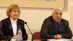 Η Μαργαρίτα Πέσεβα και ο Γενικός Διευθυντής της Εθνικής Ραδιοφωνίας, Βαλέρι Τόντοροφ