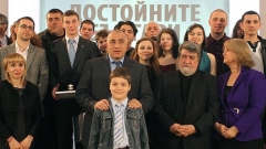 Ο πρωθυπουργός, Μπόικο Μπορίσοφ στην τελετή απονομής των βραβείων