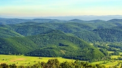 Panorama de la montaña Strandzha