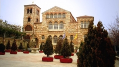 La iglesia ortodoxa San Demetrio en Salónica