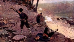 Les insurgés d'Avril 1876; peintre V. Antonov