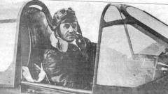 Au Musée de l'Aviation on conserve précieusement tous les témoignages de l'histoire de l'aviation: Assen Yordanov à bord de son avion.