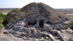 La saline - vestige de la cité préhistorique datée de plus de 6500 années, complexe d'archéologie de Provadia