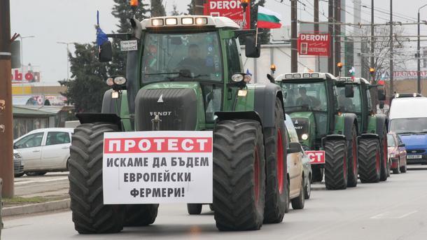 Фермери от няколко браншови организации в  земеделието ще протестират пред