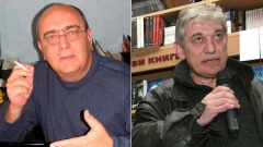 Виктор Самуилов и Димитър Бежански (вдясно)