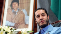 Саади Кадафи е третият син на полковник Муамар Кадафи..