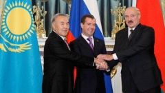 Александър Лукашенко, Дмитрий Медведев, Нурсултан Назърбаев