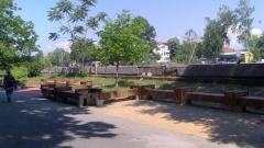 Пазарджик - най-дългата пейка