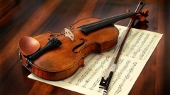цигулка и ноти