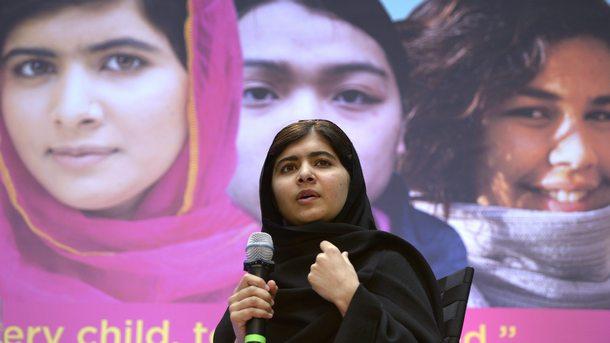 Носителката на Нобелова награда за мир Малала Юсафзай простреляна от