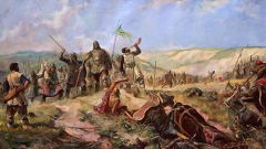 „Ивайло разбивает войска Константина Тиха”, худ. И. Петров