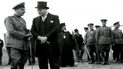 El zar Boris III con el primer ministro Georgi Kioseivanov