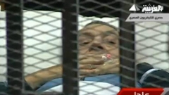 Хосни Мубарак по време на второто съдебно заседание