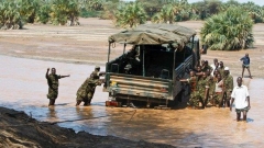 Войници от кенийската армия.