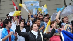 Хората в Аржентина излязоха по улиците от радост