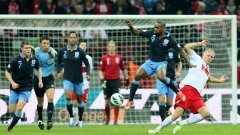 Англия успя да вземе само точка при гостуването си на Полша в световна квалификация