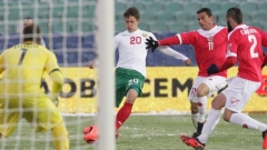 Александър Тонев вкара 3 от 6-те гола във вратата на Малта на квалификацията в София и се надява и тази вечер до повтори играта си от София във Валета
