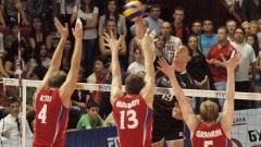 Цветан Соколов отново игра отлично на атака при победата на България над Русия с 3:1 гейма в Световната лига