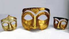 Златни маски намерени в планина Загрос, Иран.