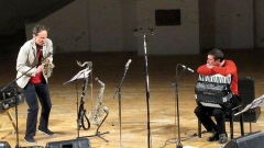 Борис Ковач и Давид Йенгибарян със световна радиопремиера на съвместния си албум в „Аларма” довечера.