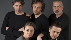 Музикантите от група „Точка БГ” (отляво надясно): Тодор Янкулов, Зорница Попова, Пламен Сивов, Красимир Първанов и Калин Сивов.