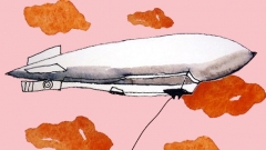 Част от корицата на книгата „Цепелин за 7-ото небе”.
